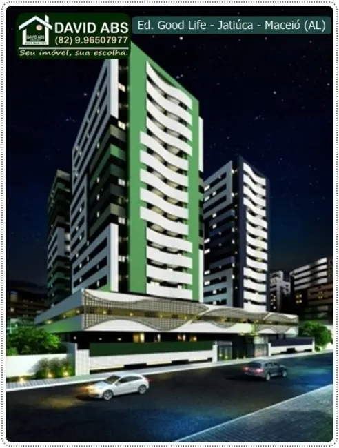 Apartamento com 3 quartos à venda, 73m2 em Jatiúca, Maceio - AL - imagem 2 Foto 2 de Apartamento com 3 quartos à venda, 73m2 em Jatiúca, Maceio - AL