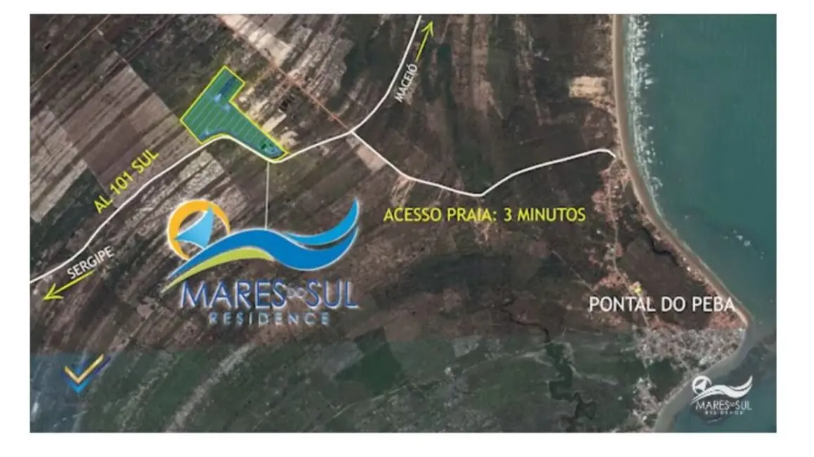 Terreno / Lote à venda, 176m2 em Piacabucu - AL - imagem 4 Foto 4 de Terreno / Lote à venda, 176m2 em Piacabucu - AL