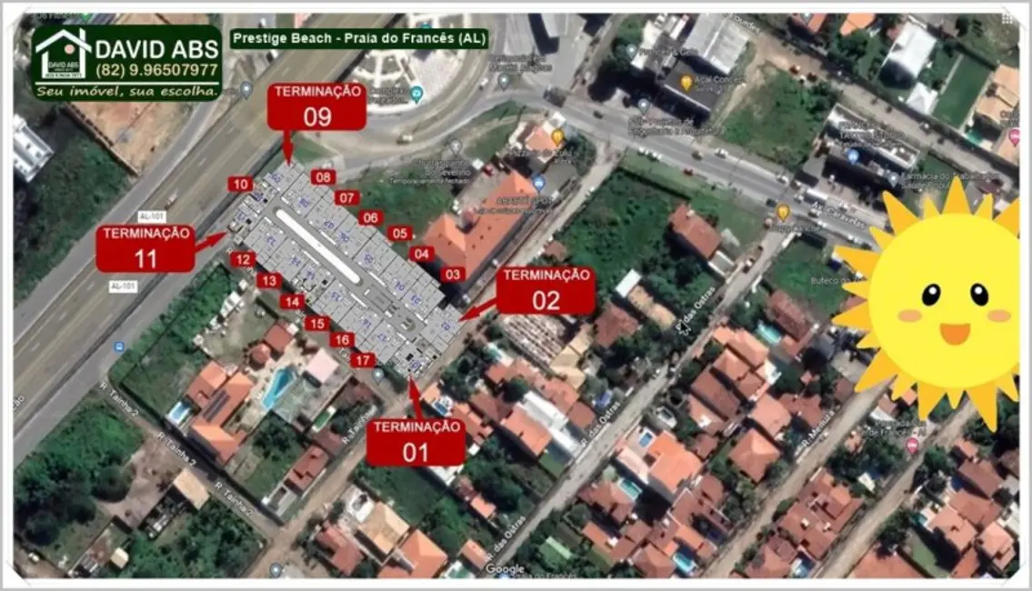 Apartamento com 1 quarto à venda, 46m2 em Marechal Deodoro - AL - imagem 3 Foto 3 de Apartamento com 1 quarto à venda, 46m2 em Marechal Deodoro - AL