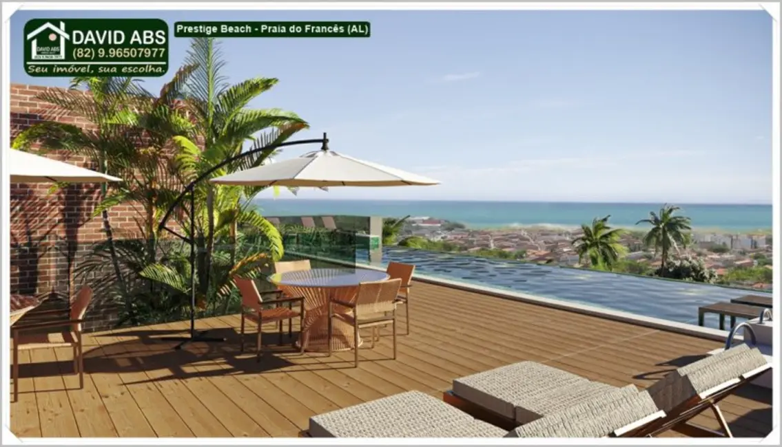 Foto 1 de Apartamento com 1 quarto à venda, 46m2 em Marechal Deodoro - AL