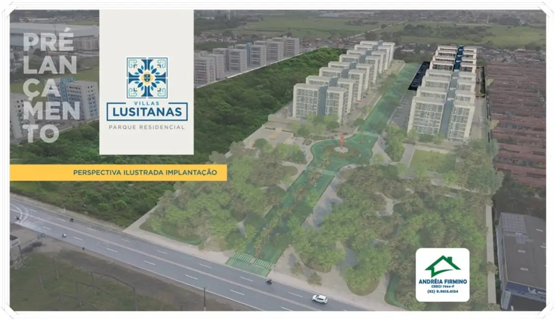 Apartamento com 2 quartos à venda, 40m2 em Cidade Universitária, Maceio - AL - imagem 2 Foto 2 de Apartamento com 2 quartos à venda, 40m2 em Cidade Universitária, Maceio - AL