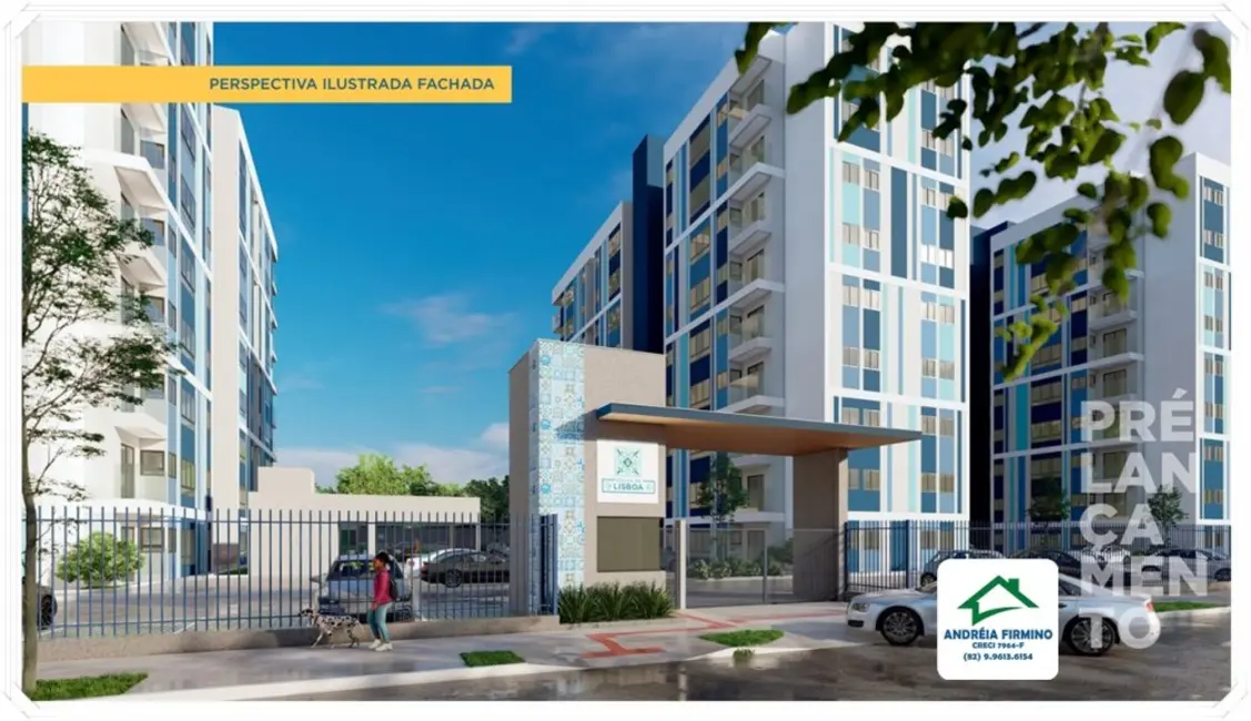 Apartamento com 2 quartos à venda, 40m2 em Cidade Universitária, Maceio - AL - imagem 6 Foto 6 de Apartamento com 2 quartos à venda, 40m2 em Cidade Universitária, Maceio - AL