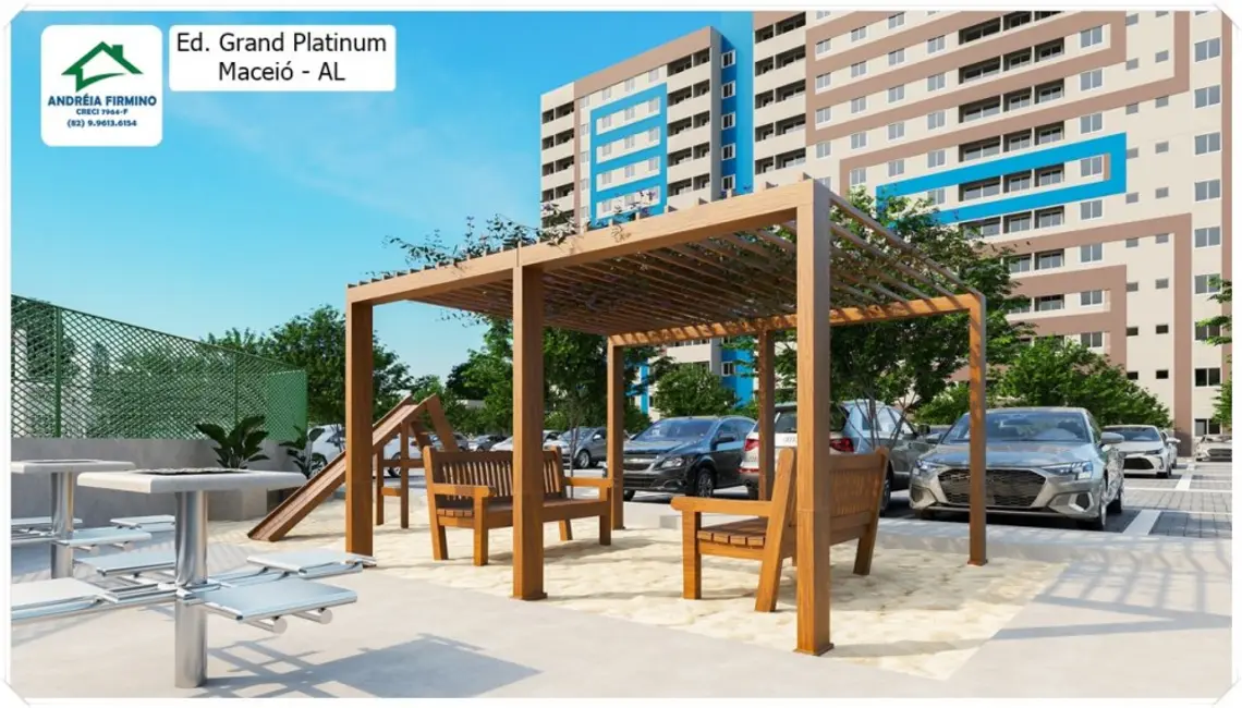 Foto 8 de Apartamento com 2 quartos à venda, 54m2 em Cidade Universitária, Maceio - AL