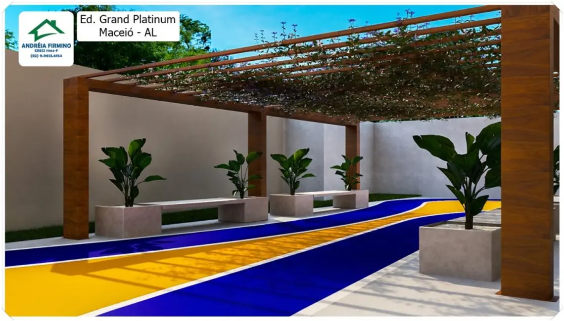 Foto 9 de Apartamento com 2 quartos à venda, 54m2 em Cidade Universitária, Maceio - AL