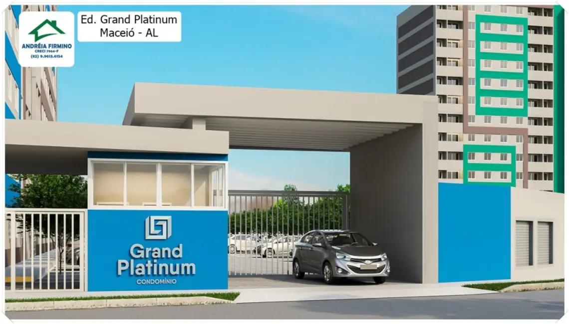 Foto 7 de Apartamento com 2 quartos à venda, 54m2 em Cidade Universitária, Maceio - AL