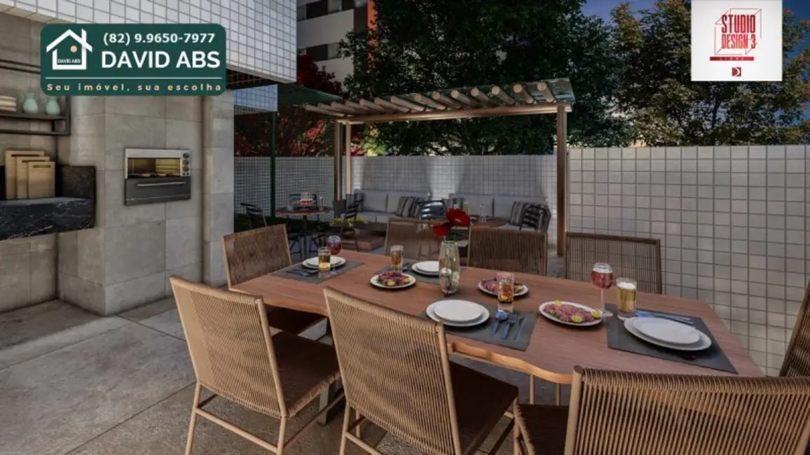 Apartamento com 2 quartos à venda, 61m2 em Ponta Verde, Maceio - AL - imagem 7 Foto 7 de Apartamento com 2 quartos à venda, 61m2 em Ponta Verde, Maceio - AL