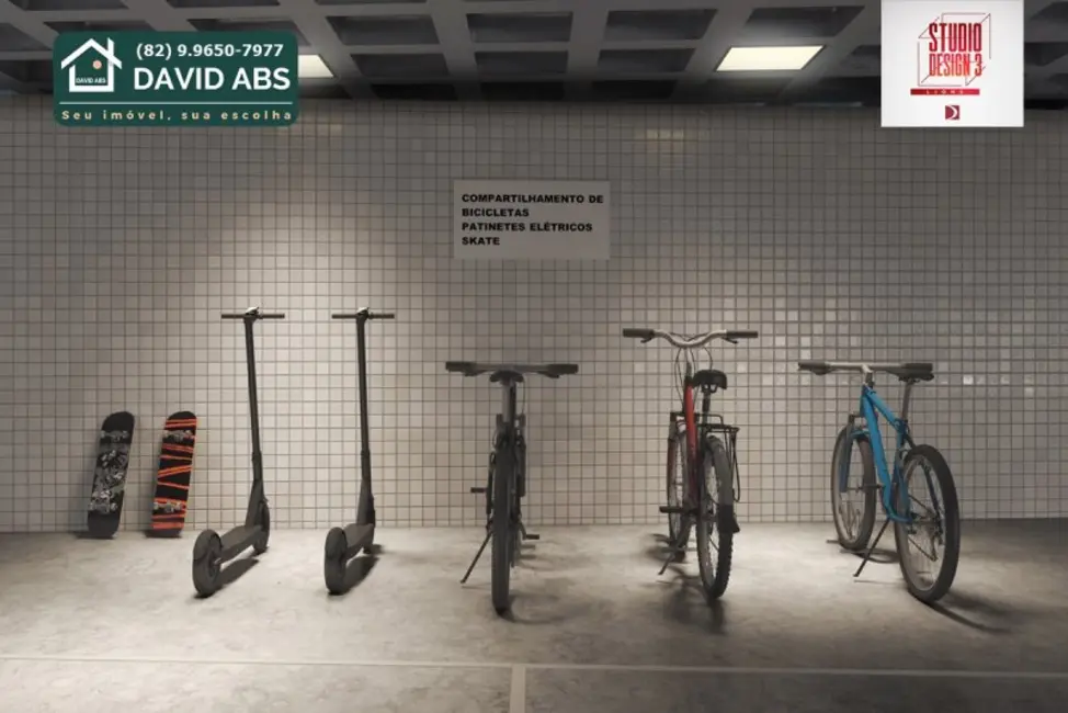 Apartamento com 2 quartos à venda, 61m2 em Ponta Verde, Maceio - AL - imagem 4 Foto 4 de Apartamento com 2 quartos à venda, 61m2 em Ponta Verde, Maceio - AL