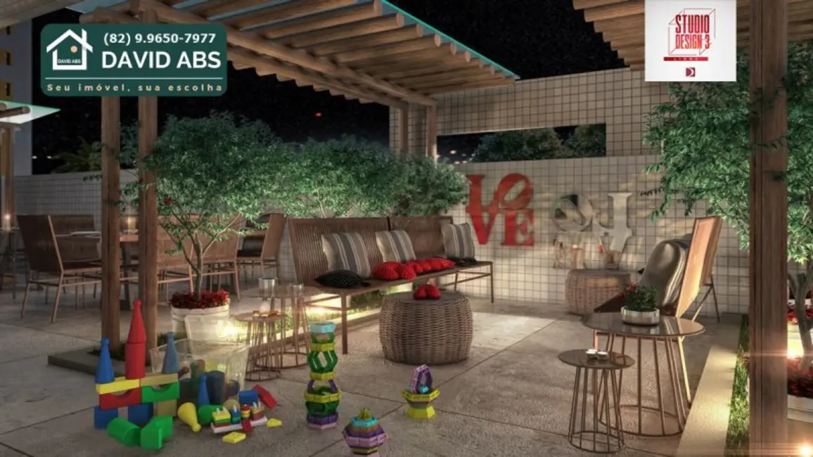 Apartamento com 2 quartos à venda, 61m2 em Ponta Verde, Maceio - AL - imagem 2 Foto 2 de Apartamento com 2 quartos à venda, 61m2 em Ponta Verde, Maceio - AL