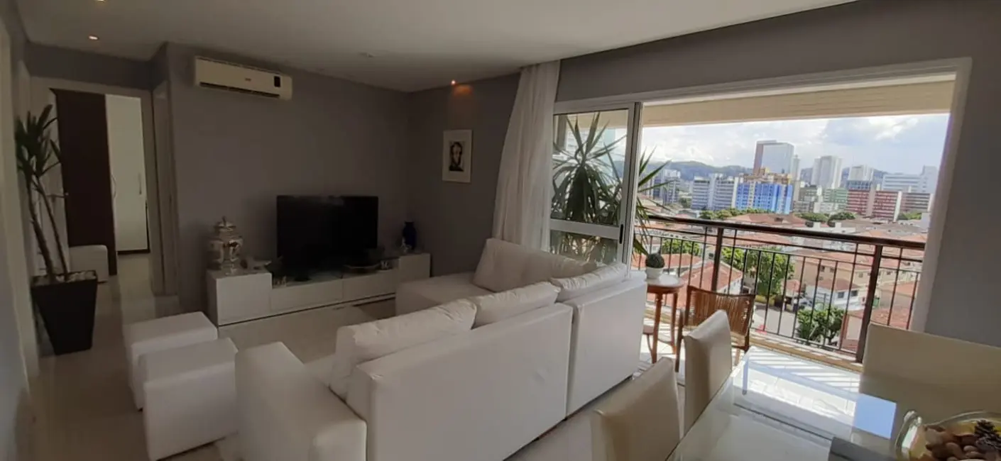 Foto 1 de Apartamento com 3 quartos à venda e para alugar, 80m2 em Gonzaga, Santos - SP