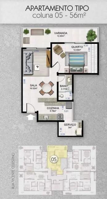 Apartamento com 2 quartos à venda, 94m2 em Algodoal, Cabo Frio - RJ - imagem 3 Foto 3 de Apartamento com 2 quartos à venda, 94m2 em Algodoal, Cabo Frio - RJ