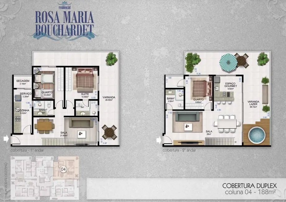 Apartamento com 2 quartos à venda, 94m2 em Algodoal, Cabo Frio - RJ - imagem 7 Foto 7 de Apartamento com 2 quartos à venda, 94m2 em Algodoal, Cabo Frio - RJ