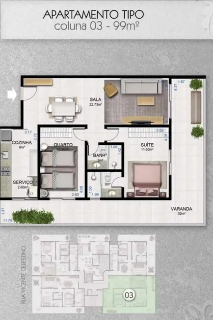 Apartamento com 2 quartos à venda, 94m2 em Algodoal, Cabo Frio - RJ - imagem 9 Foto 9 de Apartamento com 2 quartos à venda, 94m2 em Algodoal, Cabo Frio - RJ