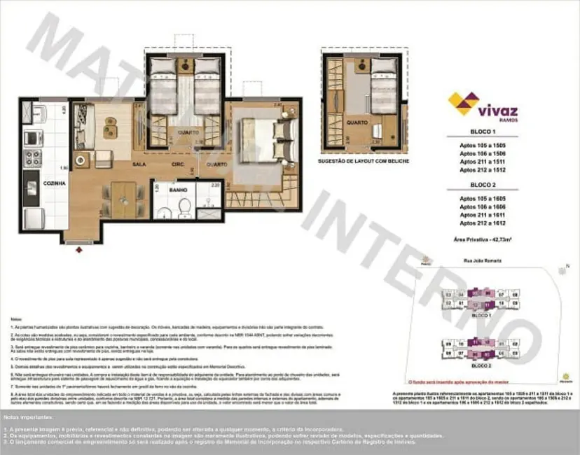Foto 5 de Apartamento com 2 quartos à venda, 45m2 em Ramos, Rio De Janeiro - RJ