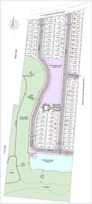 Foto 7 de Terreno / Lote à venda, 250m2 em Cerquilho - SP