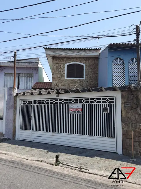 Foto 1 de Sobrado com 3 quartos à venda, 207m2 em Vila Sacadura Cabral, Santo Andre - SP