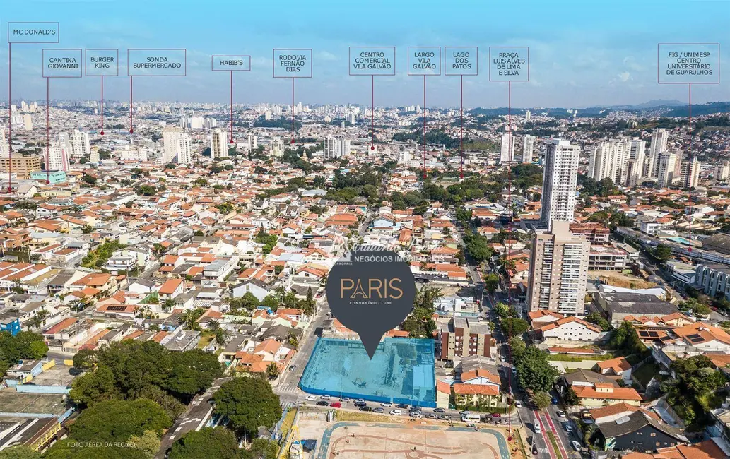 Foto 50 de Apartamento com 2 quartos à venda, 55m2 em Vila Galvão, Guarulhos - SP