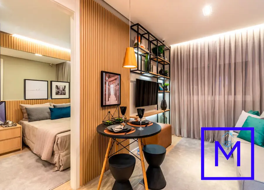 Apartamento com 1 quarto à venda, 26m2 em Barra Funda, São Paulo - SP - imagem 6 Foto 6 de Apartamento com 1 quarto à venda, 26m2 em Barra Funda, São Paulo - SP