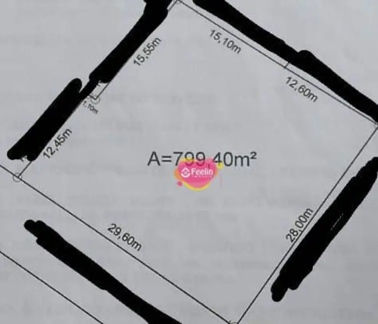 Foto 5 de Terreno / Lote à venda, 799m2 em Rio Tavares, Florianopolis - SC