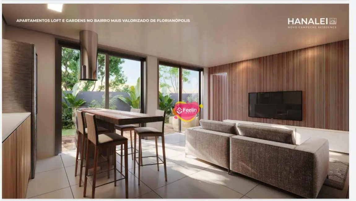 Foto 2 de Apartamento com 1 quarto à venda, 108m2 em Campeche, Florianopolis - SC