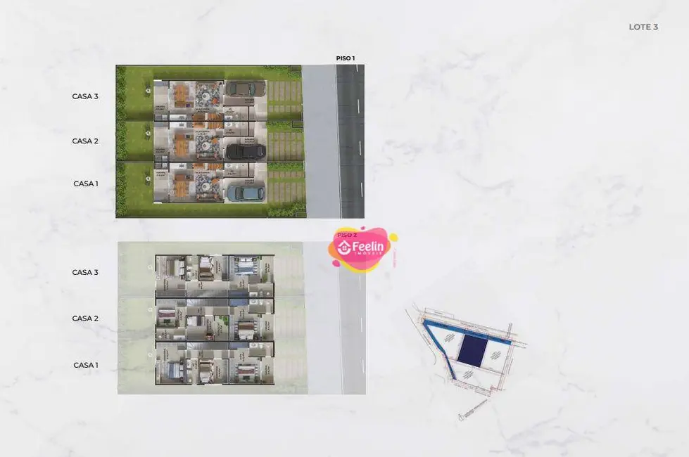 Casa com 3 quartos à venda, 128m2 em Campeche, Florianopolis - SC - imagem 7 Foto 7 de Casa com 3 quartos à venda, 128m2 em Campeche, Florianopolis - SC