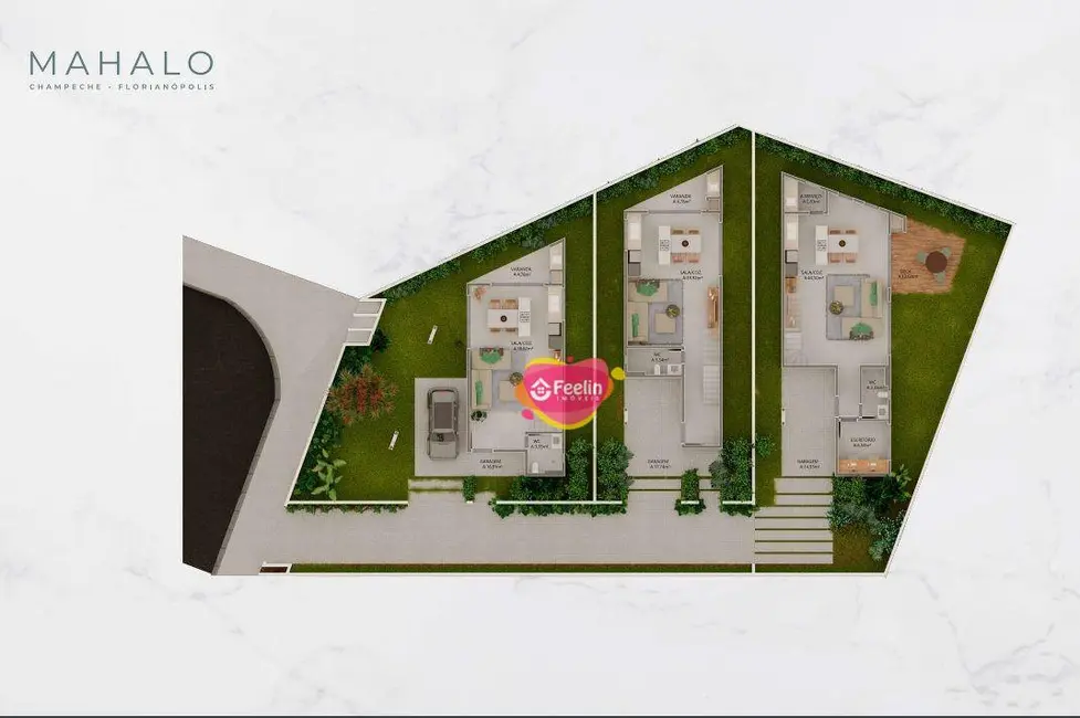 Foto 6 de Casa com 3 quartos à venda, 150m2 em Campeche, Florianopolis - SC