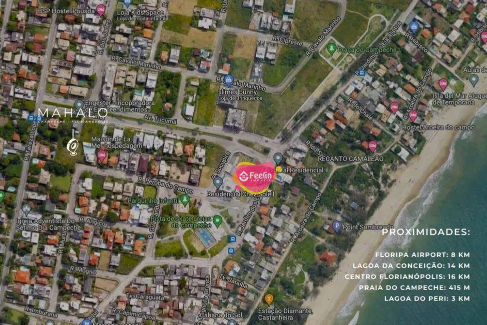 Foto 5 de Casa com 3 quartos à venda, 150m2 em Campeche, Florianopolis - SC