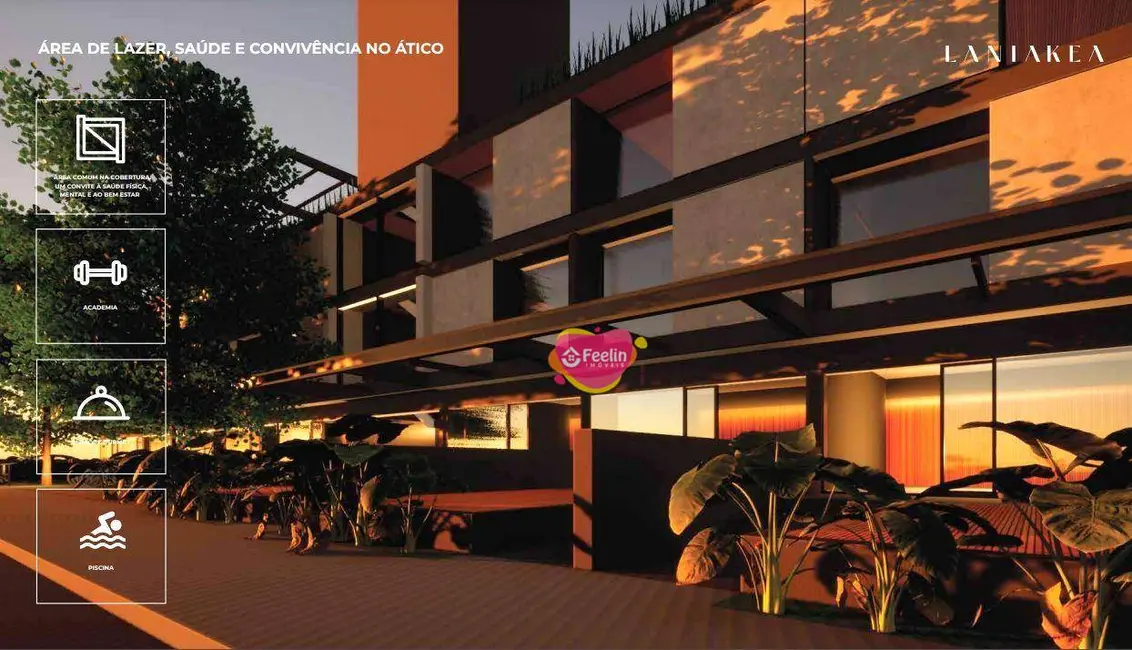 Foto 4 de Apartamento com 2 quartos à venda, 62m2 em Campeche, Florianopolis - SC