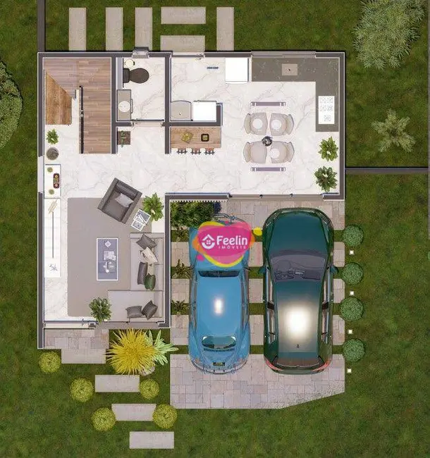 Foto 9 de Casa de Condomínio com 2 quartos à venda, 150m2 em Campeche, Florianopolis - SC