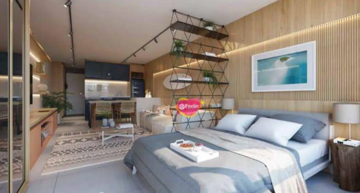Foto 4 de Kitnet com 1 quarto à venda, 36m2 em Campeche, Florianopolis - SC