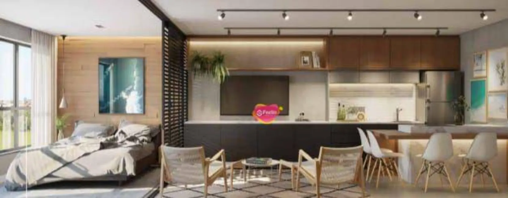 Foto 5 de Kitnet com 1 quarto à venda, 36m2 em Campeche, Florianopolis - SC