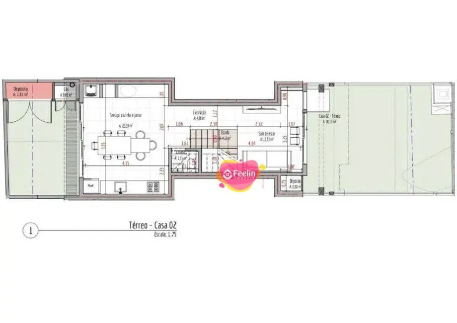 Casa com 3 quartos à venda, 132m2 em Rio Tavares, Florianopolis - SC - imagem 7 Foto 7 de Casa com 3 quartos à venda, 132m2 em Rio Tavares, Florianopolis - SC