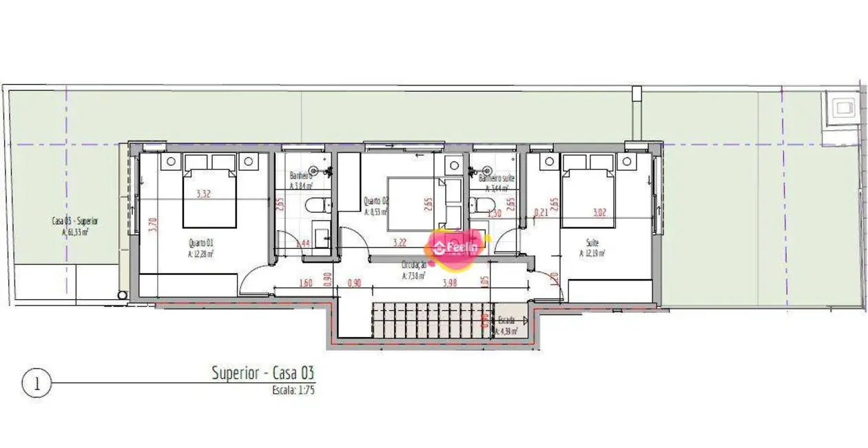 Casa com 3 quartos à venda, 134m2 em Rio Tavares, Florianopolis - SC - imagem 9 Foto 9 de Casa com 3 quartos à venda, 134m2 em Rio Tavares, Florianopolis - SC