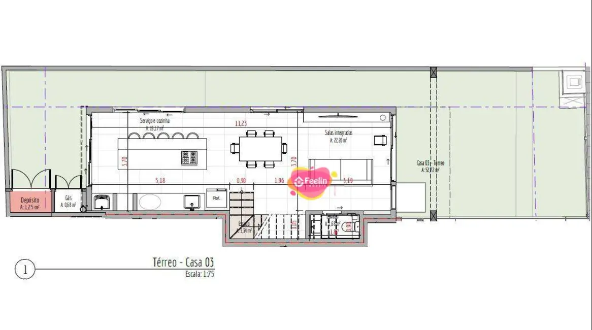 Casa com 3 quartos à venda, 134m2 em Rio Tavares, Florianopolis - SC - imagem 8 Foto 8 de Casa com 3 quartos à venda, 134m2 em Rio Tavares, Florianopolis - SC
