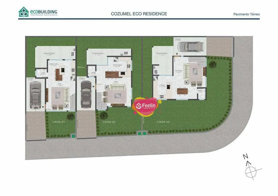 Foto 7 de Casa com 3 quartos à venda, 127m2 em Campeche, Florianopolis - SC