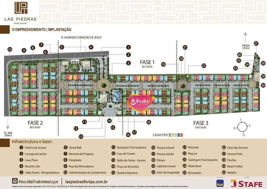 Foto 8 de Casa de Condomínio com 3 quartos à venda, 101m2 em Morro das Pedras, Florianopolis - SC