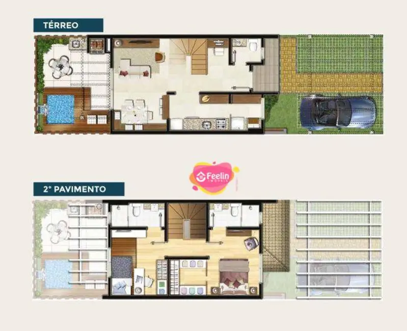 Foto 7 de Casa de Condomínio com 2 quartos à venda, 124m2 em Morro das Pedras, Florianopolis - SC