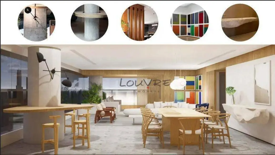 Apartamento com 4 quartos à venda, 210m2 em Campo Belo, São Paulo - SP - imagem 6 Foto 6 de Apartamento com 4 quartos à venda, 210m2 em Campo Belo, São Paulo - SP