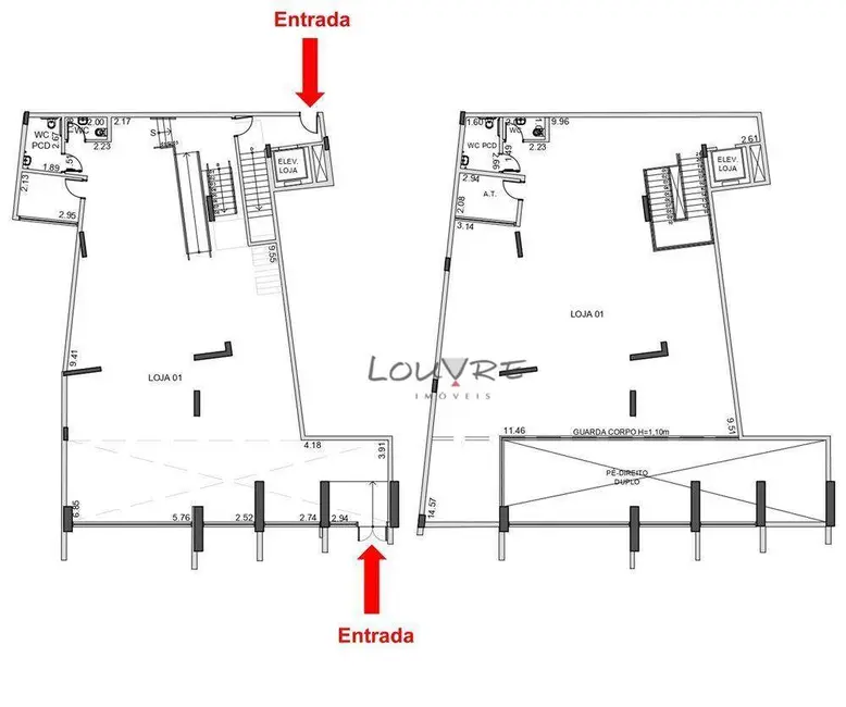 Loja à venda e para alugar, 467m2 em Vila Anglo Brasileira, São Paulo - SP - imagem 4 Foto 4 de Loja à venda e para alugar, 467m2 em Vila Anglo Brasileira, São Paulo - SP