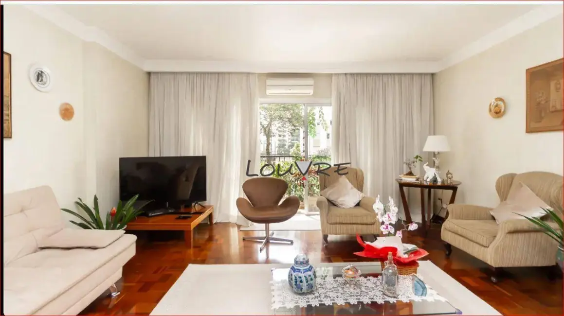 Apartamento com 4 quartos à venda, 158m2 em Indianópolis, São Paulo - SP - imagem 4 Foto 4 de Apartamento com 4 quartos à venda, 158m2 em Indianópolis, São Paulo - SP