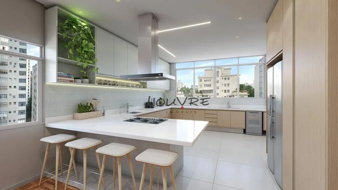 Apartamento com 3 quartos à venda, 230m2 em Higienópolis, São Paulo - SP - imagem 2 Foto 2 de Apartamento com 3 quartos à venda, 230m2 em Higienópolis, São Paulo - SP