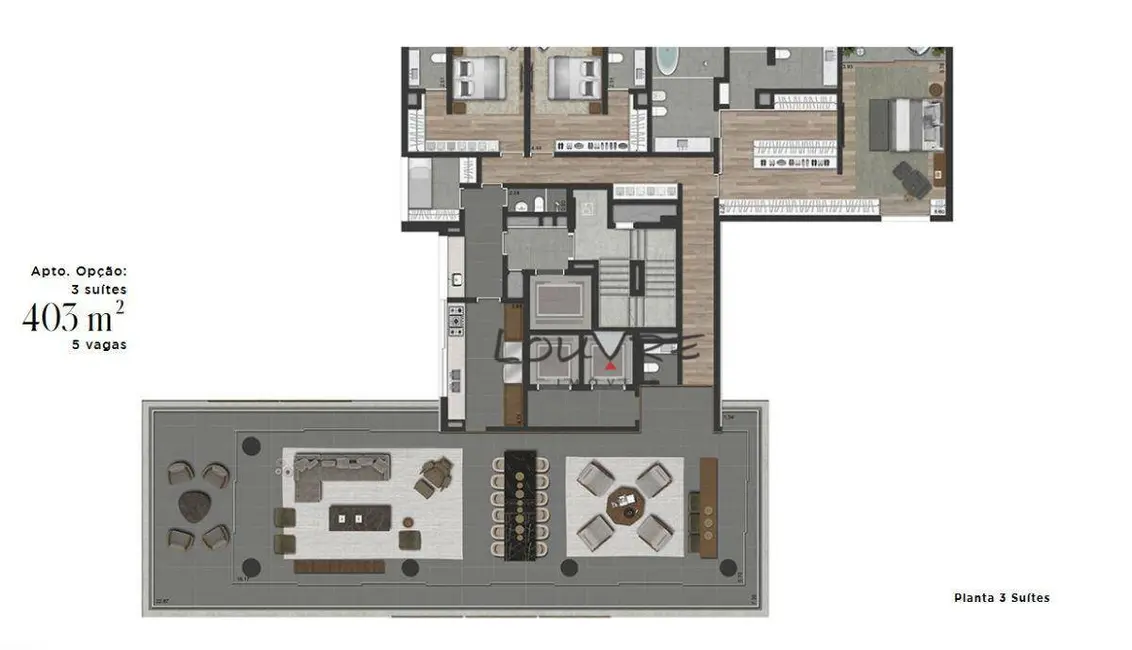 Foto 3 de Apartamento com 3 quartos à venda, 403m2 em Jardim Paulista, São Paulo - SP