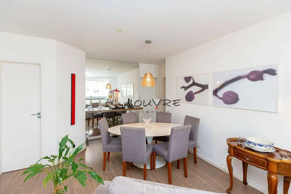 Apartamento com 3 quartos à venda, 125m2 em Indianópolis, São Paulo - SP - imagem 4 Foto 4 de Apartamento com 3 quartos à venda, 125m2 em Indianópolis, São Paulo - SP