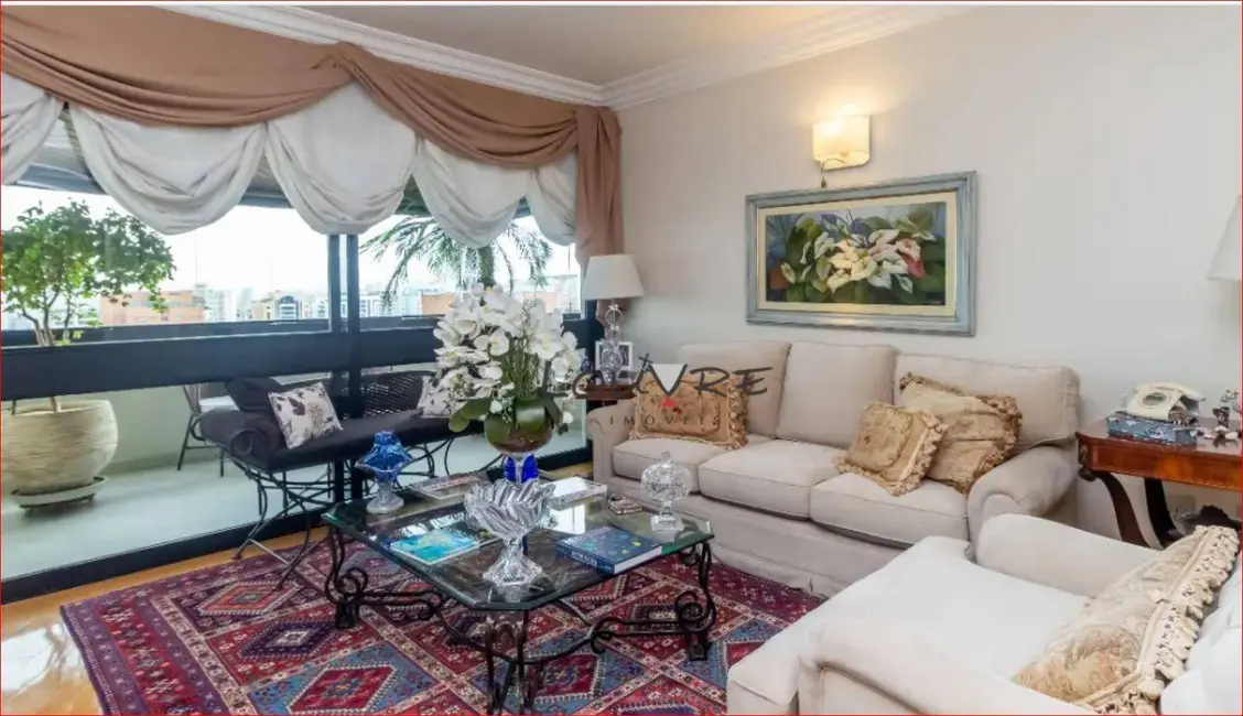 Foto 1 de Apartamento com 4 quartos à venda e para alugar, 198m2 em Moema, São Paulo - SP