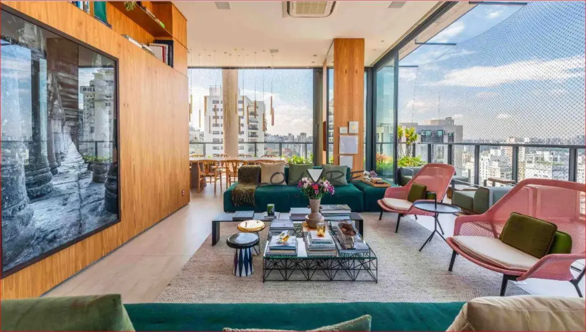 Cobertura com 5 quartos à venda, 408m2 em Jardim Paulista, São Paulo - SP - imagem 3 Foto 3 de Cobertura com 5 quartos à venda, 408m2 em Jardim Paulista, São Paulo - SP