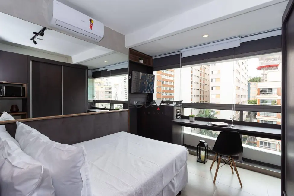 Kitnet com 1 quarto à venda e para alugar, 21m2 em Pinheiros, São Paulo - SP - imagem 2 Foto 2 de Kitnet com 1 quarto à venda e para alugar, 21m2 em Pinheiros, São Paulo - SP