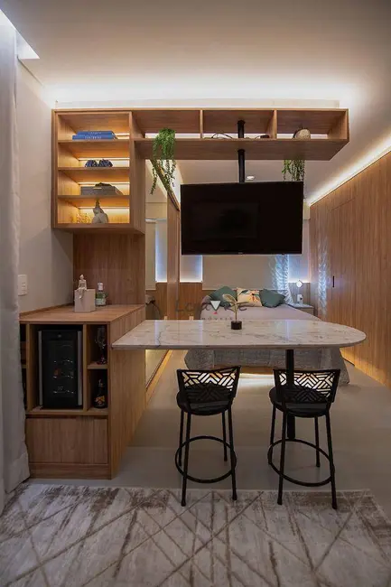 Apartamento com 1 quarto para alugar, 30m2 em Vila Olímpia, São Paulo - SP - imagem 3 Foto 3 de Apartamento com 1 quarto para alugar, 30m2 em Vila Olímpia, São Paulo - SP
