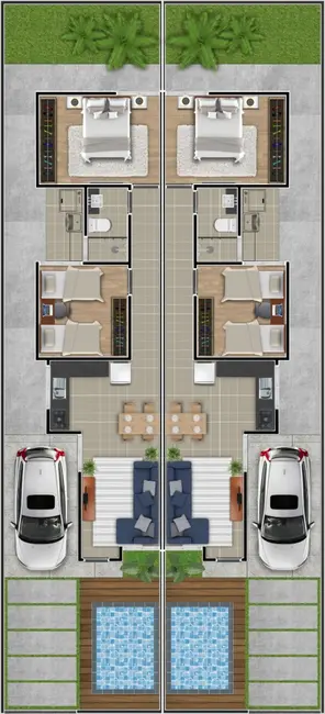 Foto 6 de Casa com 2 quartos à venda, 73m2 em Peruibe - SP