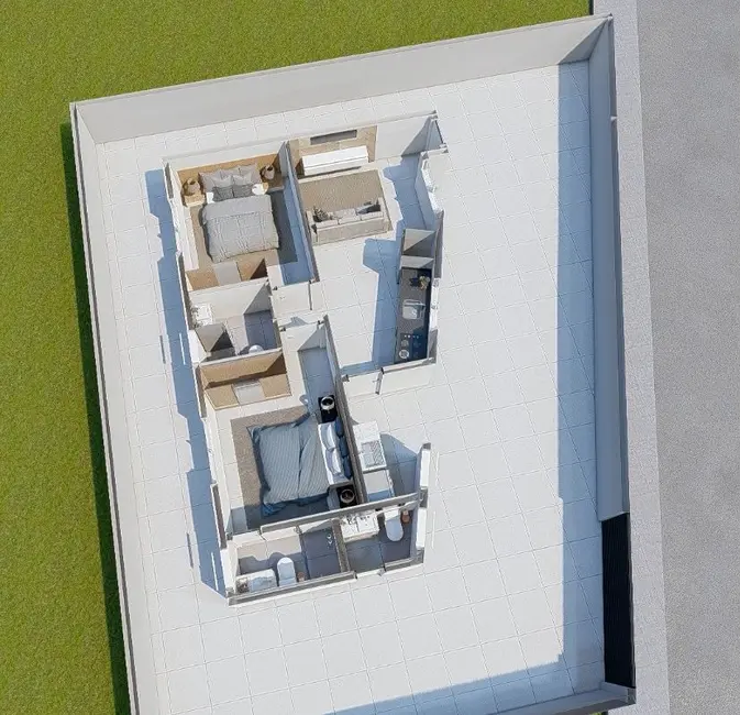 Foto 2 de Casa com 2 quartos à venda, 66m2 em Itanhaem - SP