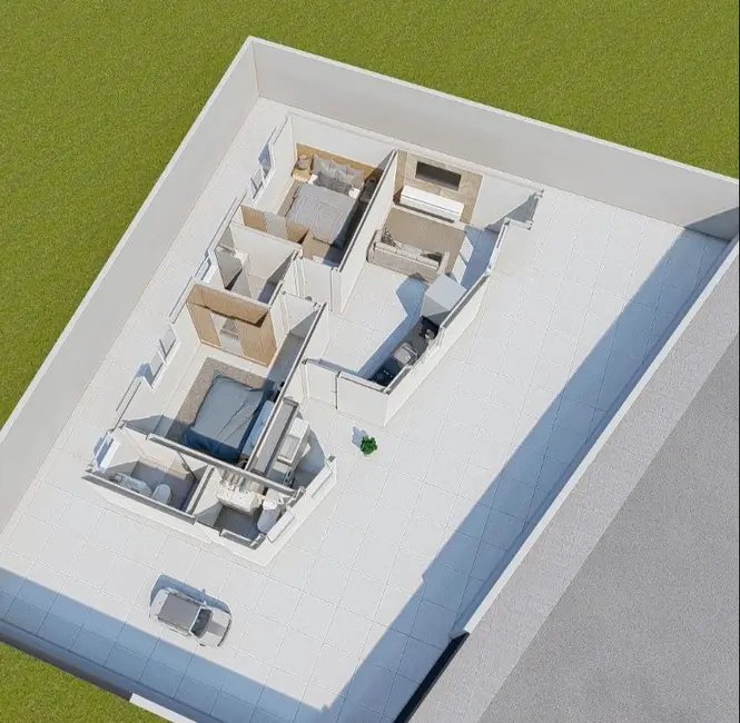 Foto 3 de Casa com 2 quartos à venda, 66m2 em Itanhaem - SP