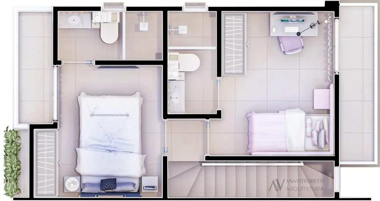 Casa com 2 quartos à venda, 84m2 em Itanhaem - SP - imagem 3 Foto 3 de Casa com 2 quartos à venda, 84m2 em Itanhaem - SP